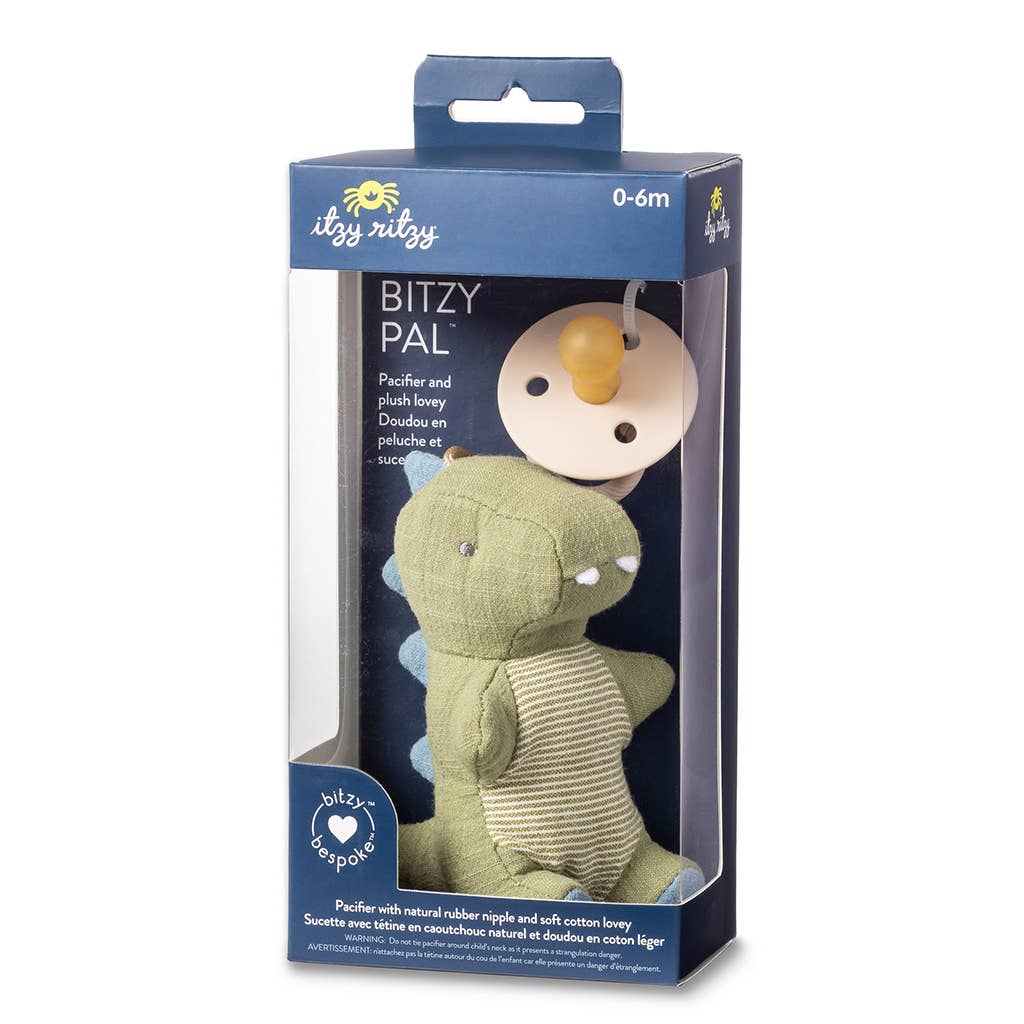 Itzy Ritzy - *NEW OPTIONS* Bitzy Pal Natural Rubber Pacifier & Plush