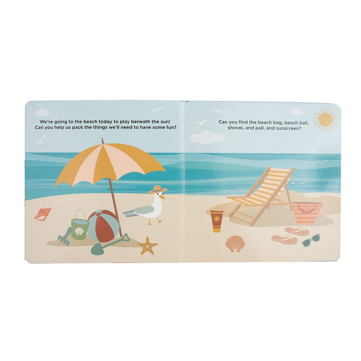 Emerson and Friends - Beach Day! Board Book - Lucy&