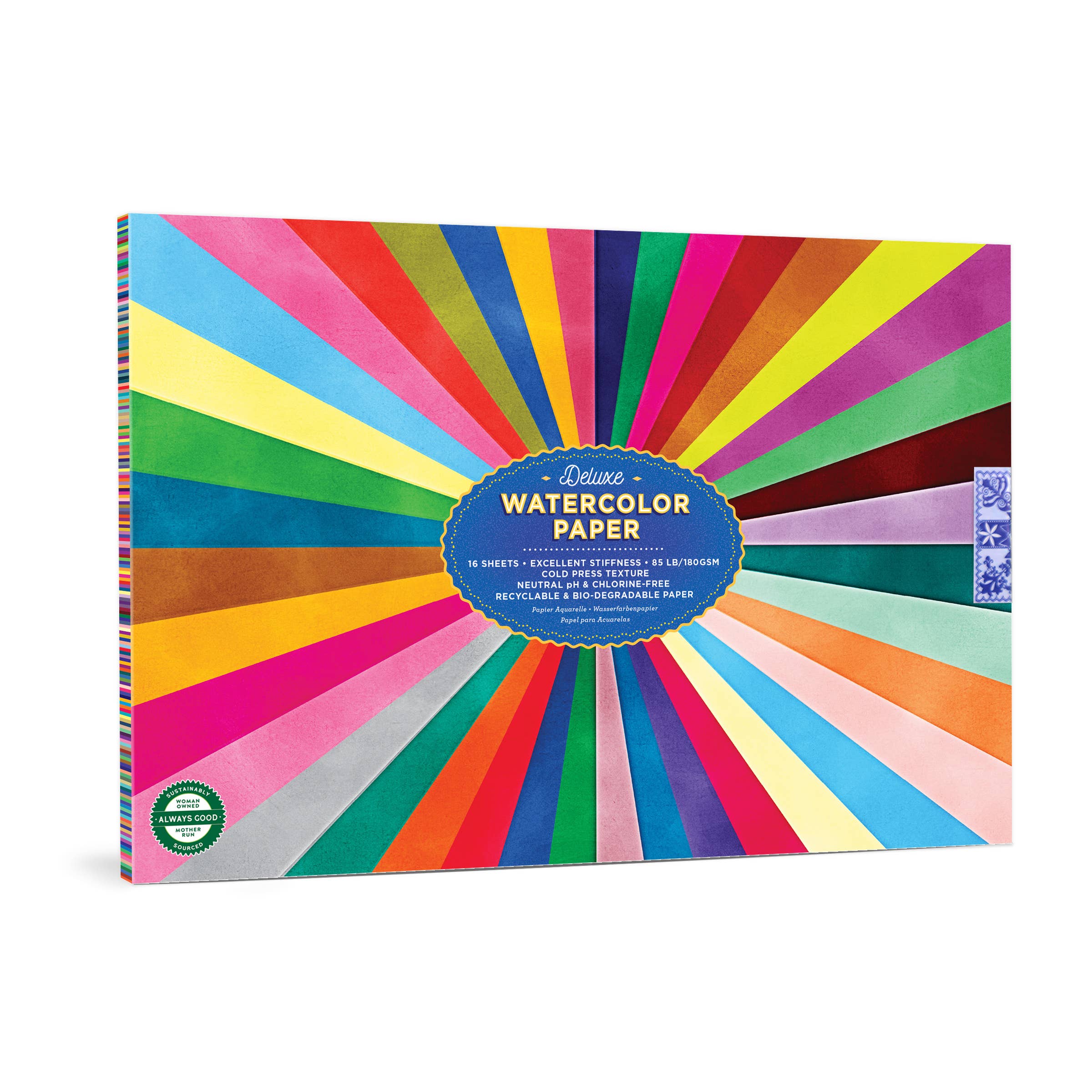 eeBoo - Rainbow Watercolor Pad