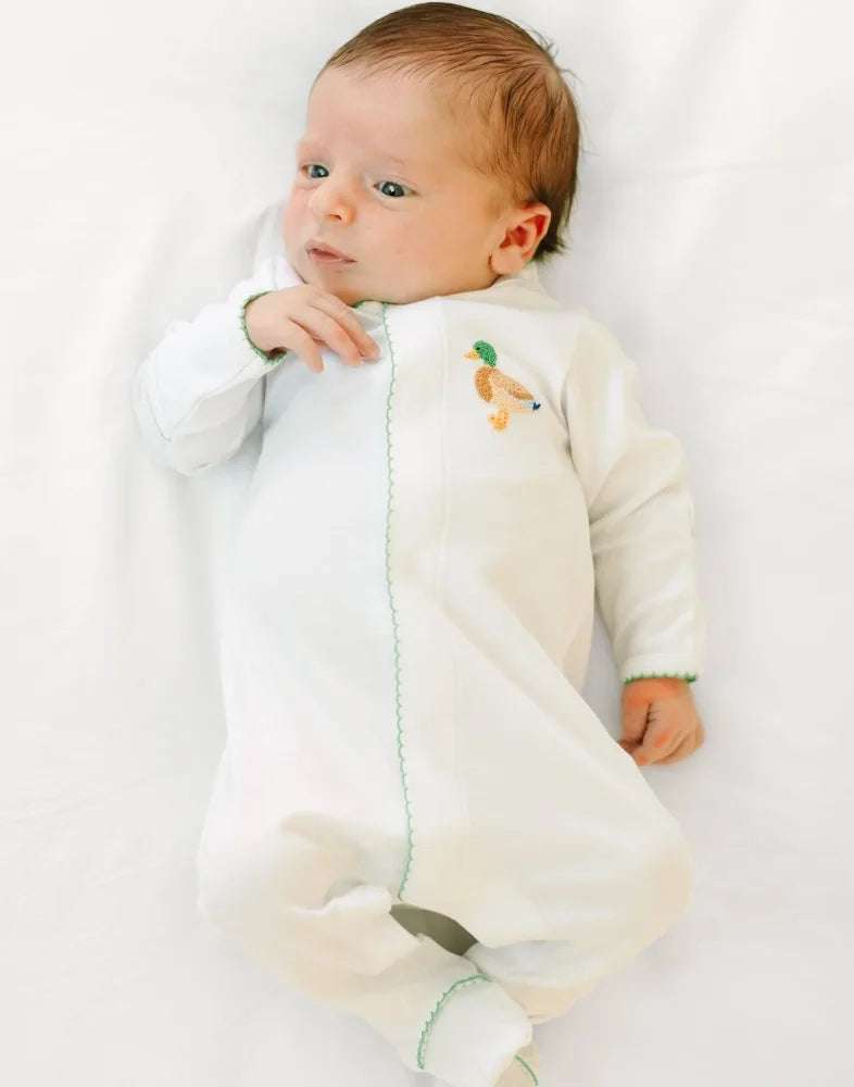 Magnolia Baby - Mallard Moments Footie - Green