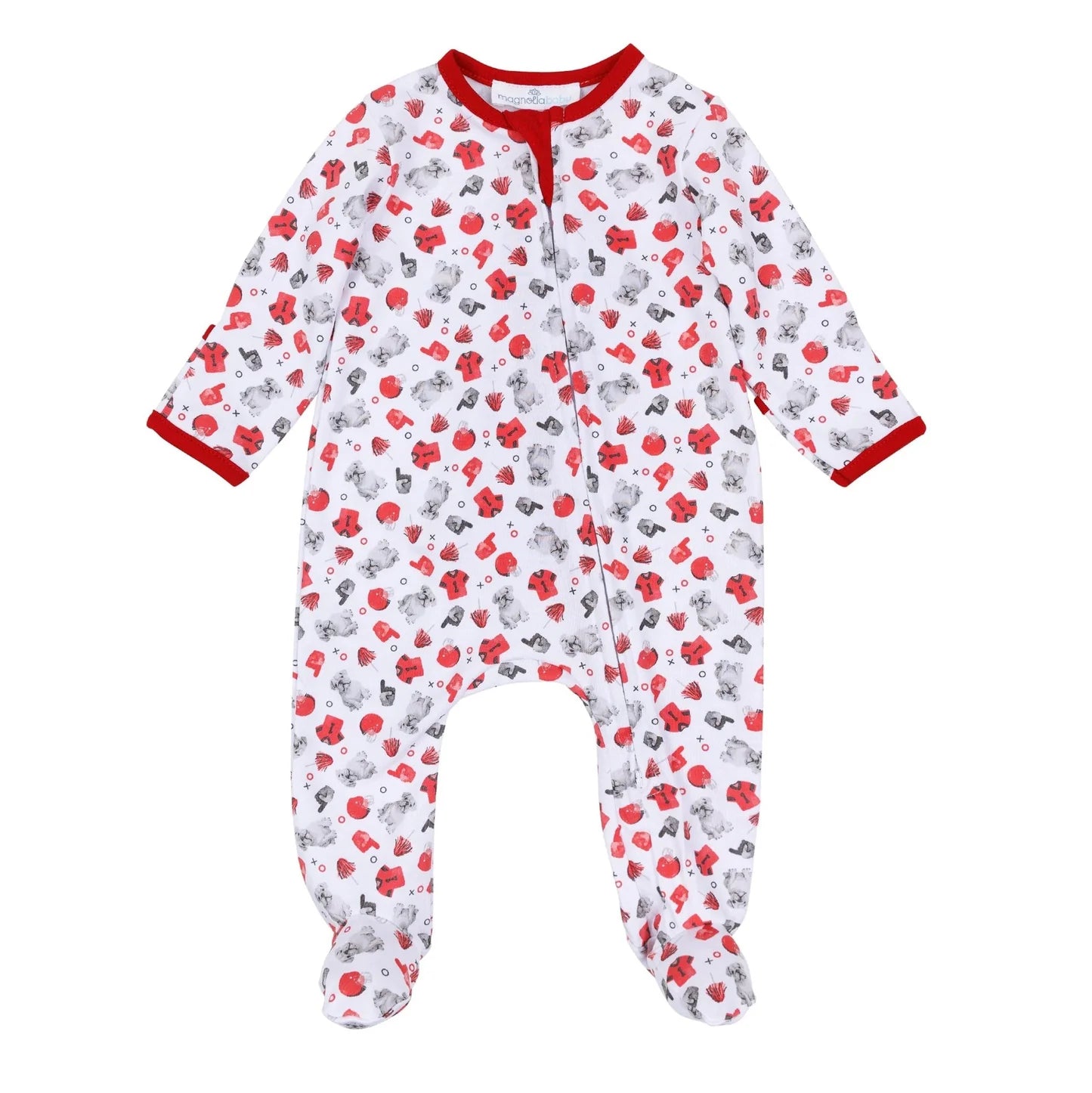 Magnolia Baby - Gameday Dawgs Footie