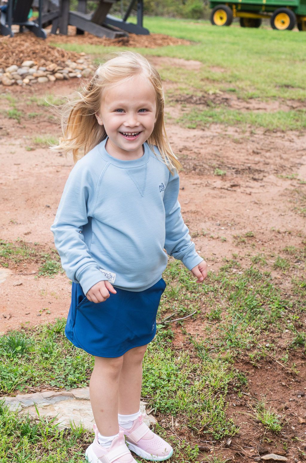 Prodoh - Kids Crew Control Sweatshirt - Ashley Blue