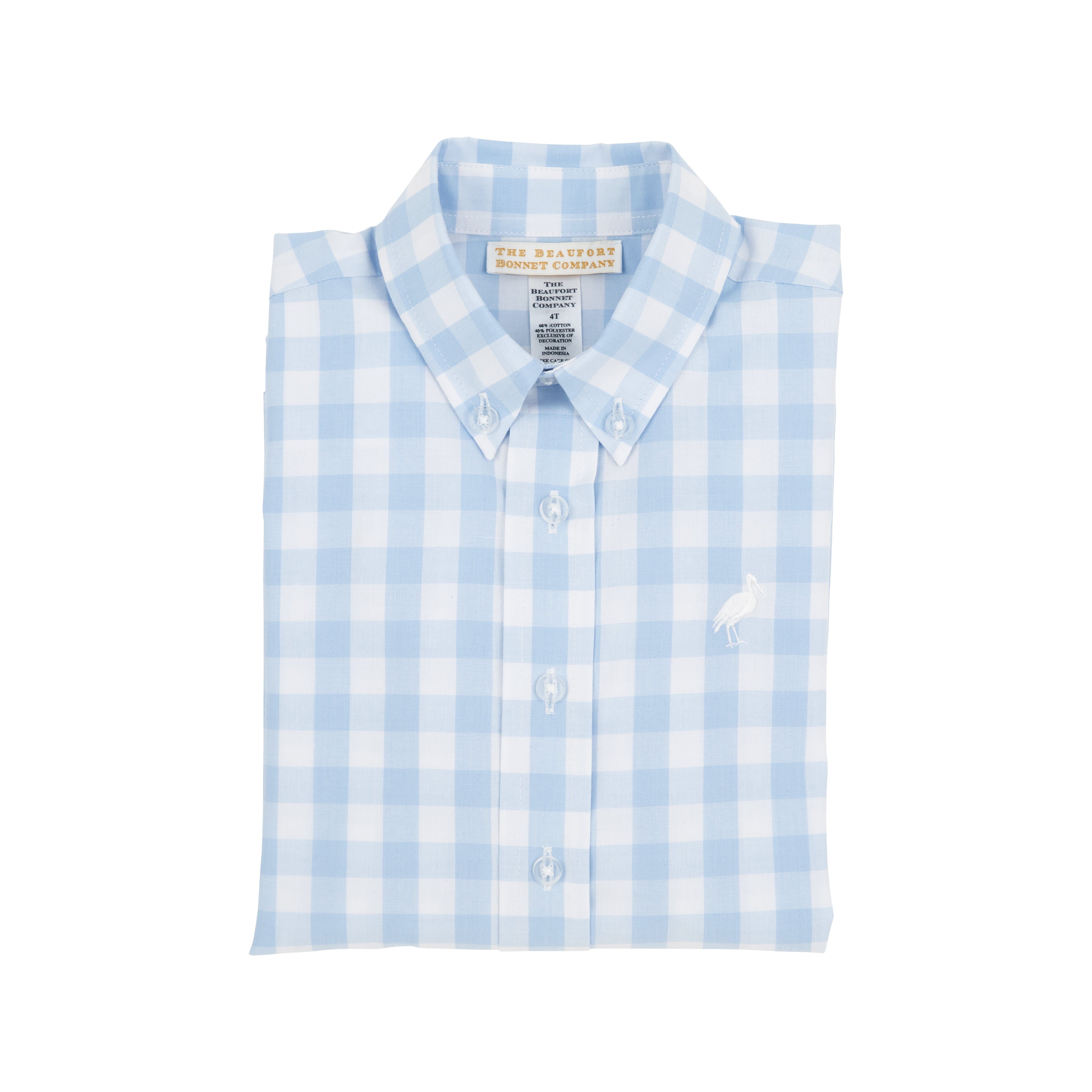 The Beaufort Bonnet Company - Dean's List Dress Shirt - Beale Street Blue Check
