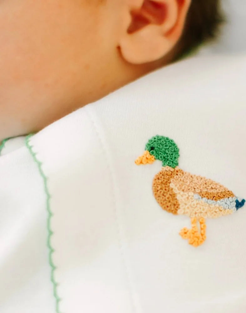 Magnolia Baby - Mallard Moments Footie - Green