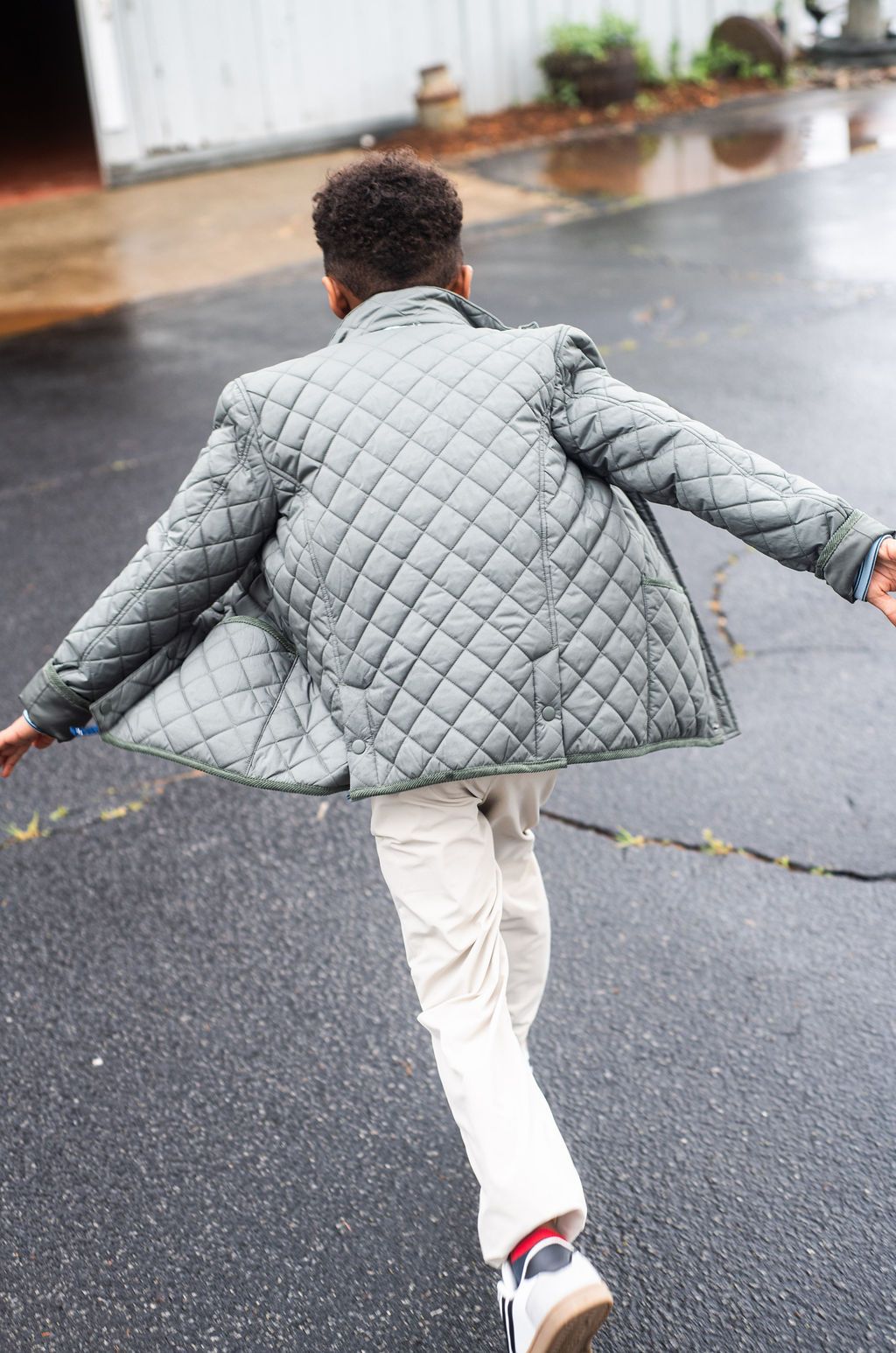 Prodoh - Kids Quilted Barn Jacket - Fly Fishing