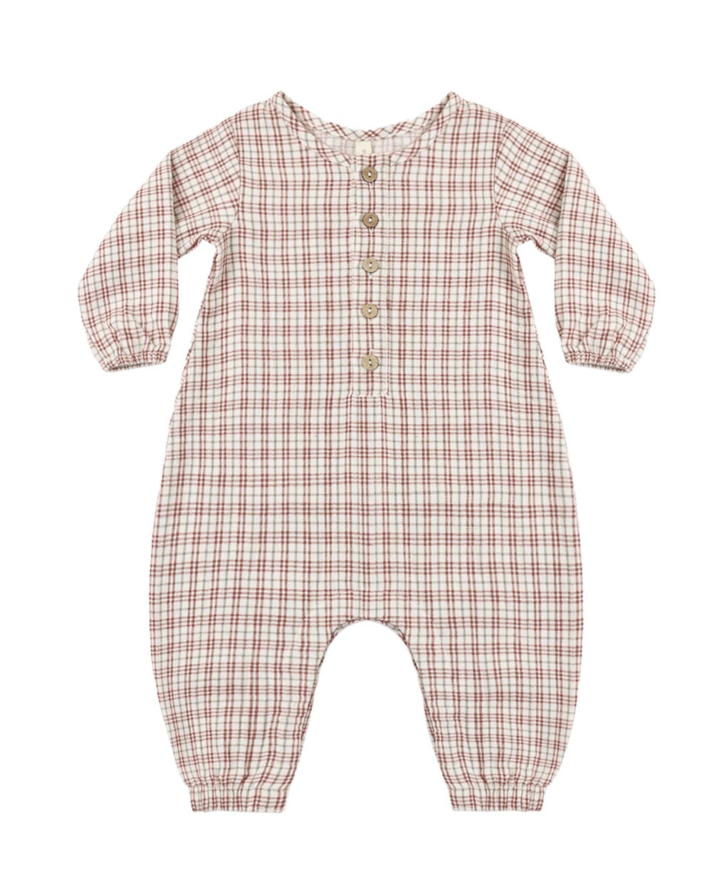 Quincy Mae - Woven Jumpsuit - Christmas Plaid