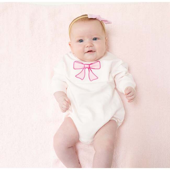 Angel Dear - Sweatshirt Bubble w/ Bow Applique - Pretty Bows