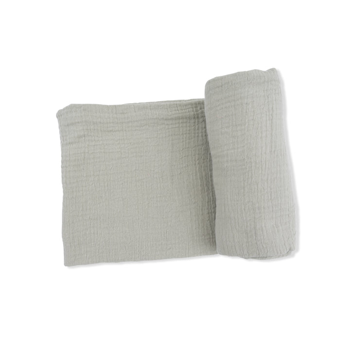 Angel Dear - Swaddle Blanket - Solid Muslin Desert Green