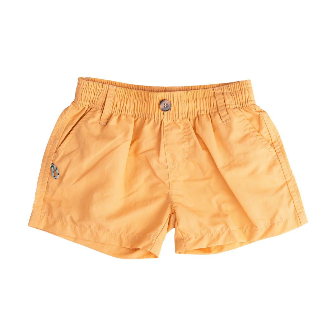 Prodoh - Boy's Outrigger Performance Short - Orange Chiffon