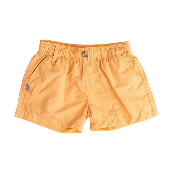 Prodoh - Boy's Outrigger Performance Short - Orange Chiffon