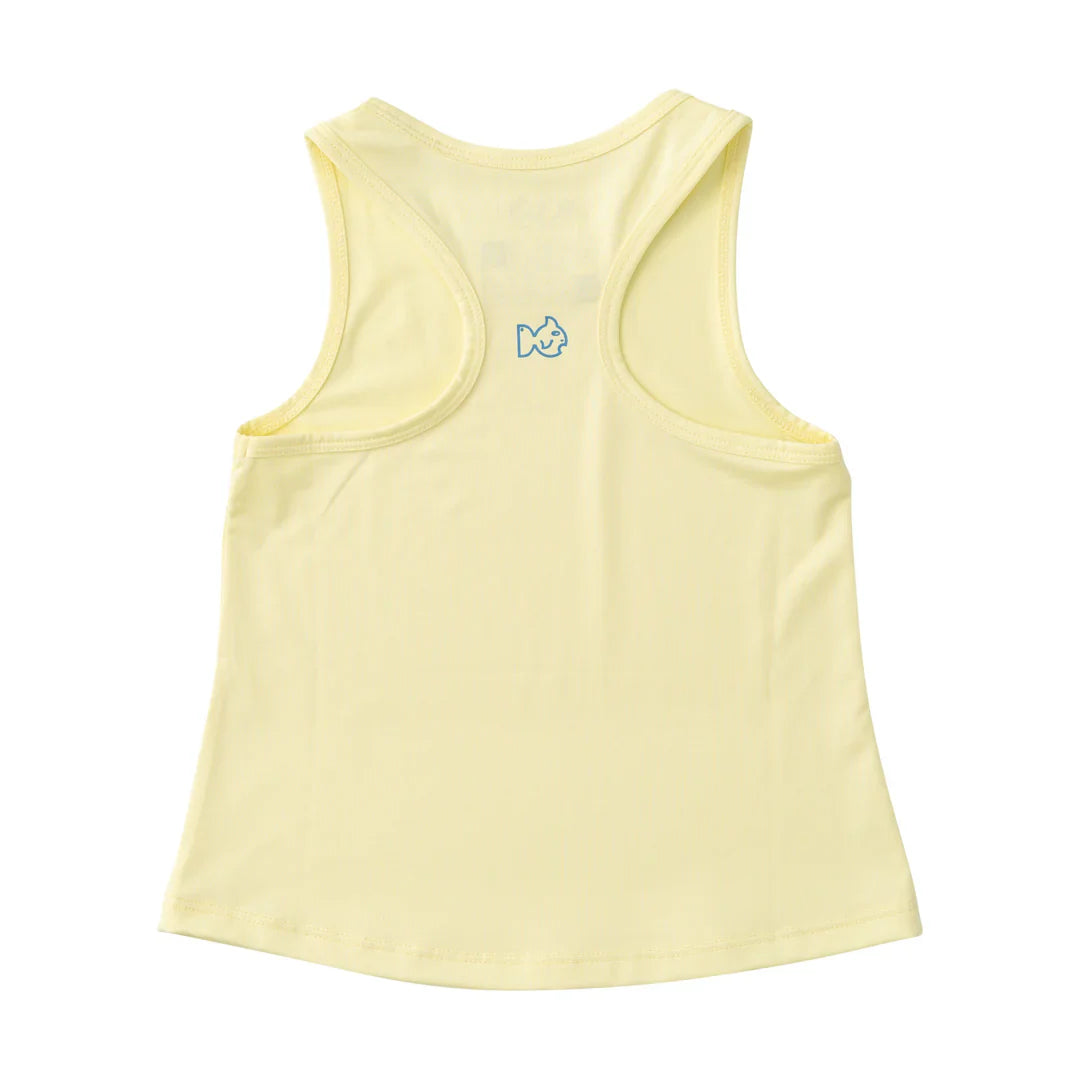 Prodoh - Girls' Active Racerback Tank Top - Yellow Pear