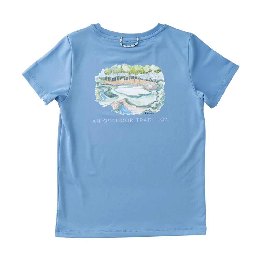 Prodoh - Kid's Pro Performance Short Sleeve T-Shirt - Ashleigh Blue
