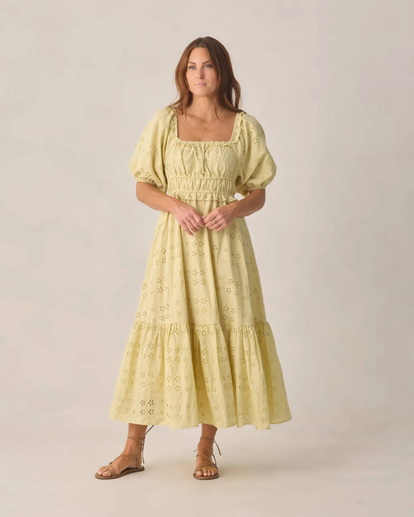 Rylee + Cru - Tenley Dress - Citron