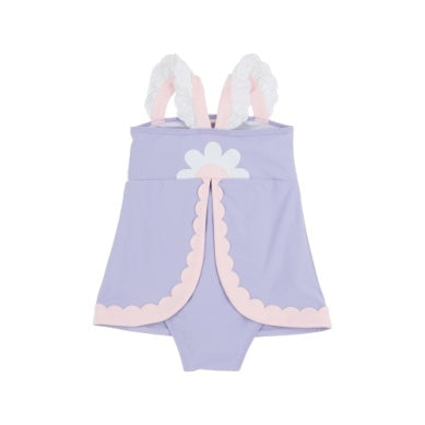 The Beaufort Bonnet Company - Sanctuary Scallop Swimsuit - Lauderdale Lavender/Palm Beach Pink