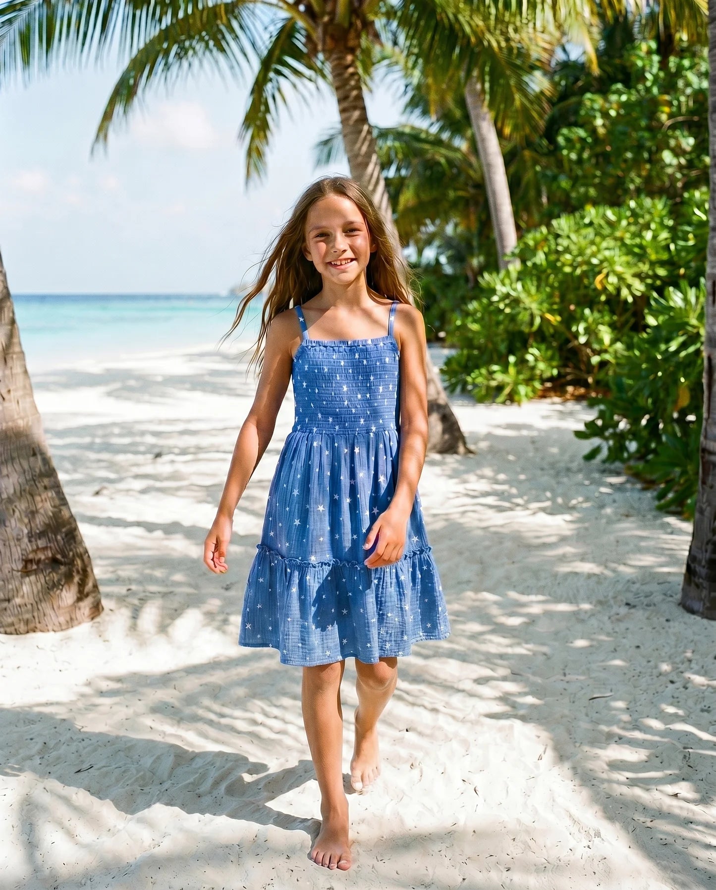 Feather 4 Arrow - Marina Dress - Blue Jay