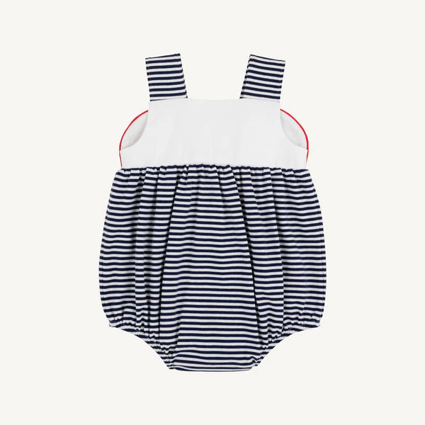 The Beaufort Bonnet Company - Bingham Bubble - Nantucket Navy Stripe