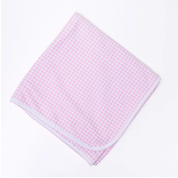 Magnolia Baby -Mini Checks Receiving Blanket