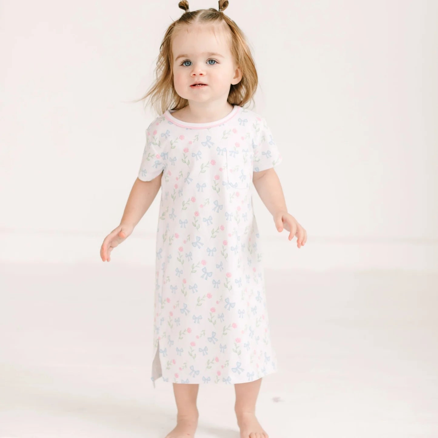 Magnolia Baby - Evelyn’s Classics Nightdress - Sky Blue