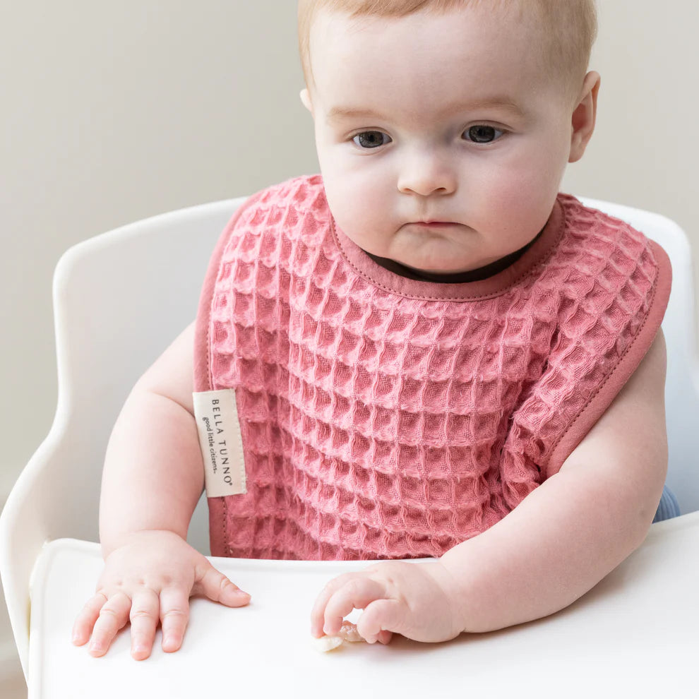 Bella Tunno - Burp Cloth/Bib Set Sea Foam - Watermelon