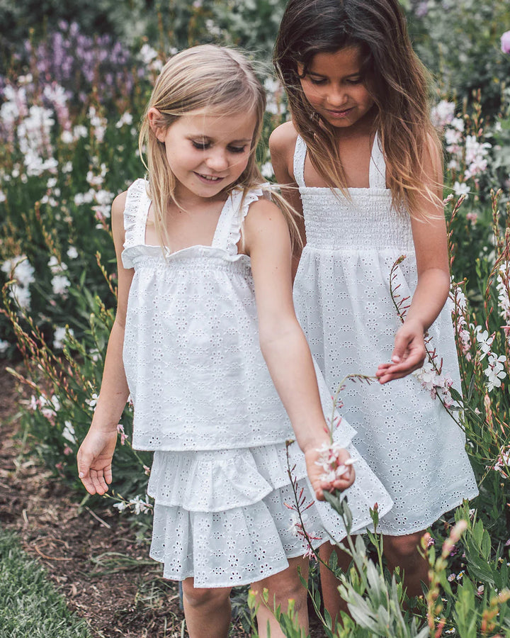Feather 4 Arrow - Bloom Tank Top - White *FINAL SALE*