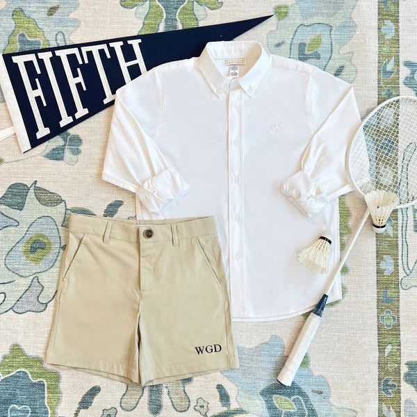 The Beaufort Bonnet Company - Prepletic Dean's List Dress Shirt - Worth Ave. White