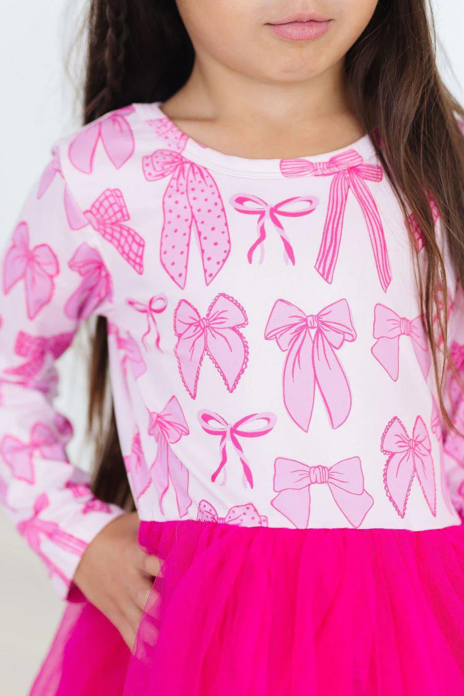 Mila & Rose - Pretty in Pink L/S Tutu Dress