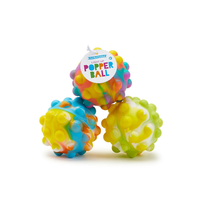 Cupcakes &amp; Cartwheels - LED BUBBLE POP BOUNCING BALL