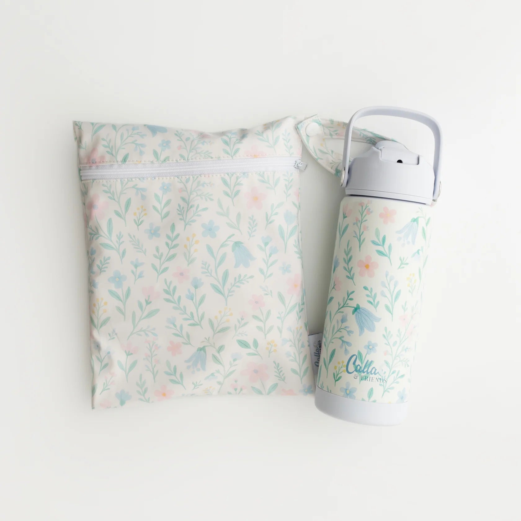 The Grayson Long Sleeve Bib - Wildflower Dreams