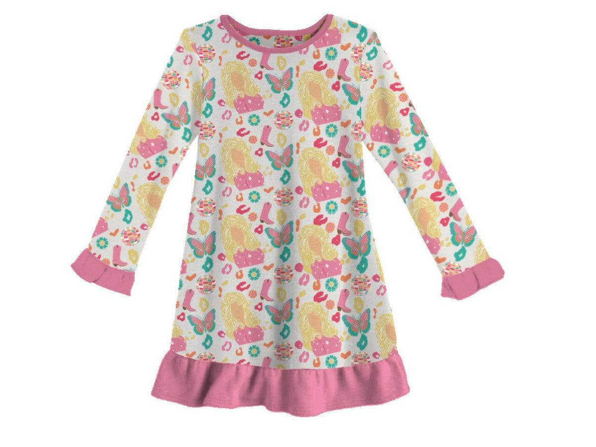 Jane Marie - Kids Higher The Hair Jammie Gown