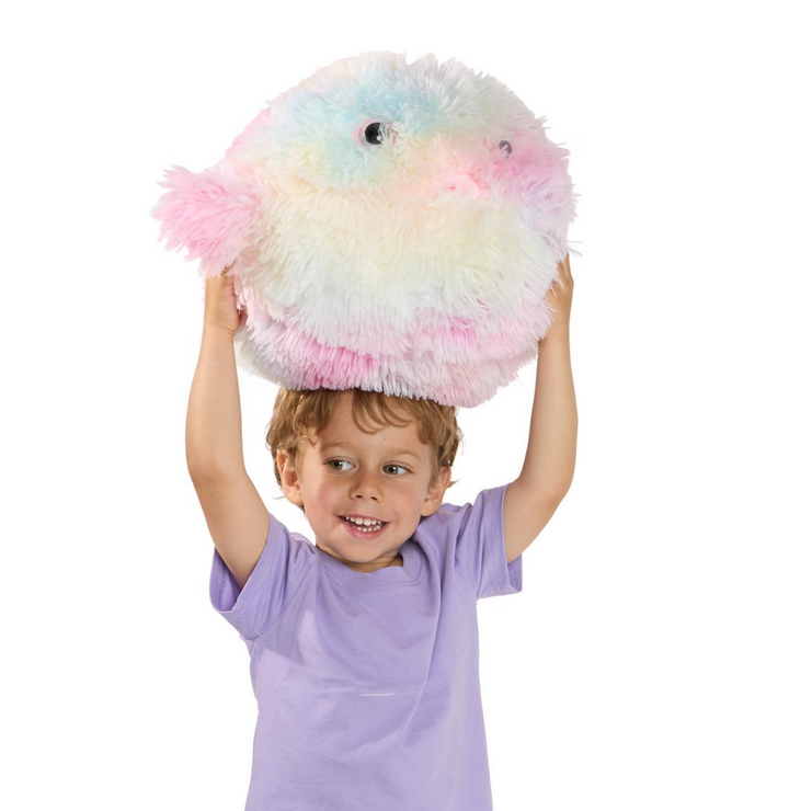 Cupcakes &amp; Cartwheels - Snuggle Rainbow Puffer Fish