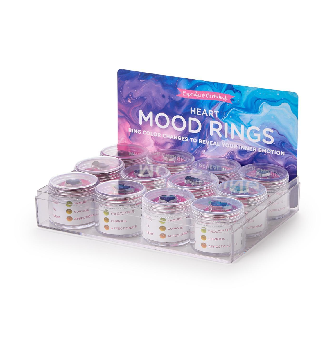 Cupcakes & Cartwheels - Heart Mood Ring