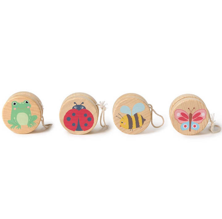 Cupcakes &amp; Cartwheels - Wooden Yo-Yo Toy
