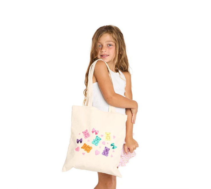 Cupcakes & Cartwheels - Stitch Embroidery Tote Bag Kit