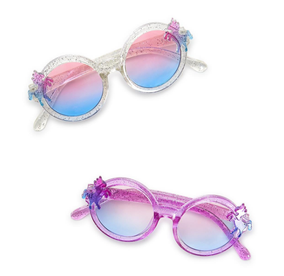 Cupcakes & Cartwheels - Unicorn Glitter Sunglasses