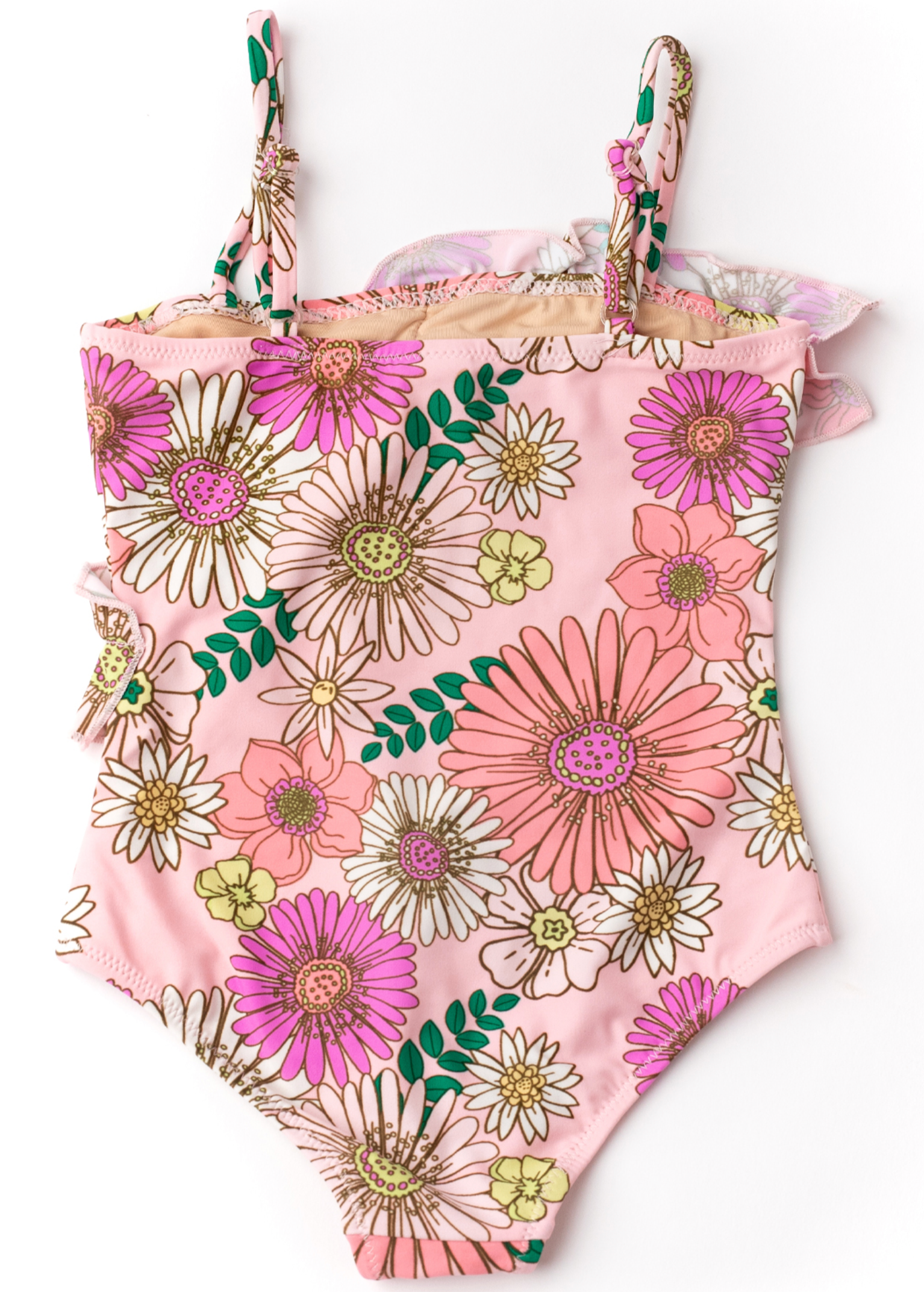 Shade Critters - Ruffle Front One Piece Swimsuit - Retro Blossom