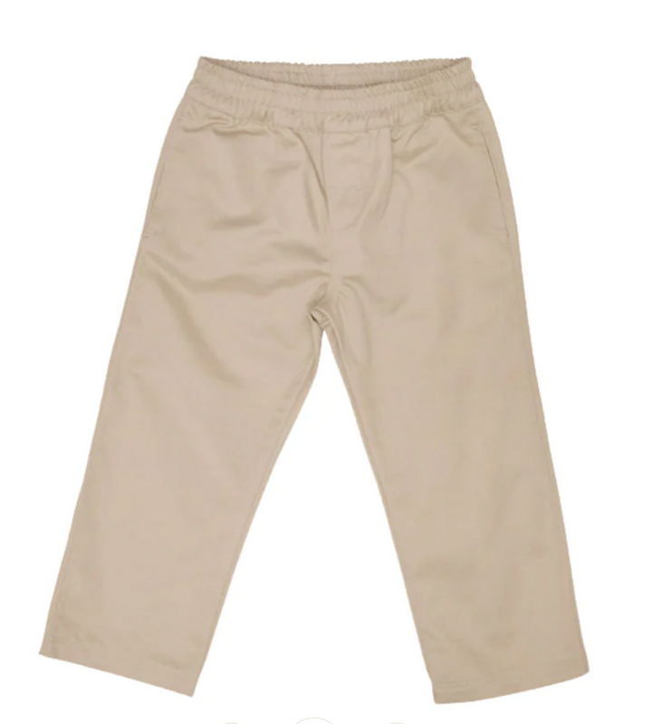 The Beaufort Bonnet Company - Sheffield Pant - Keenland Khaki With Navy Stork