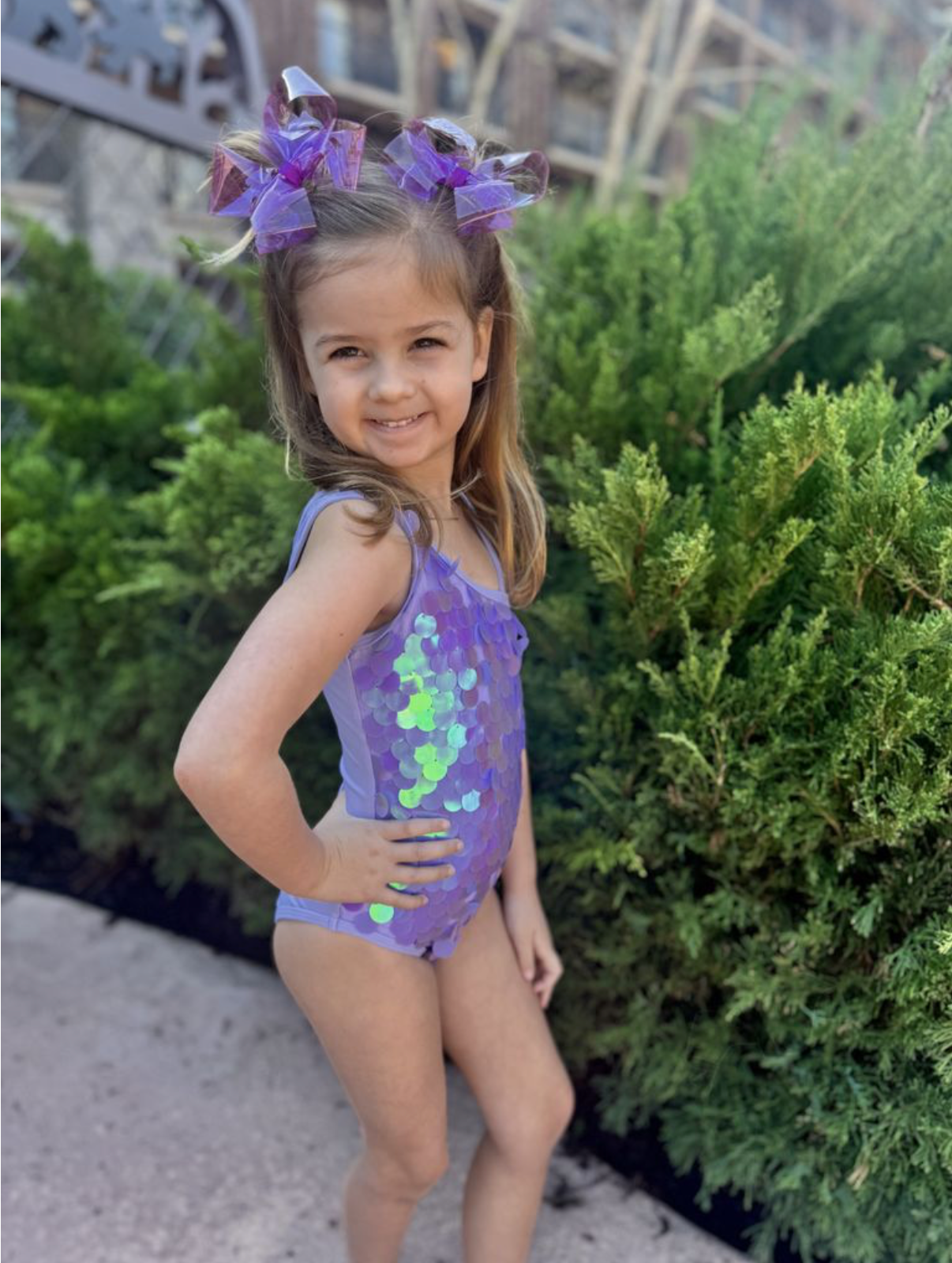 Wee Ones - Medium WeeSplash Colored Swim Bow