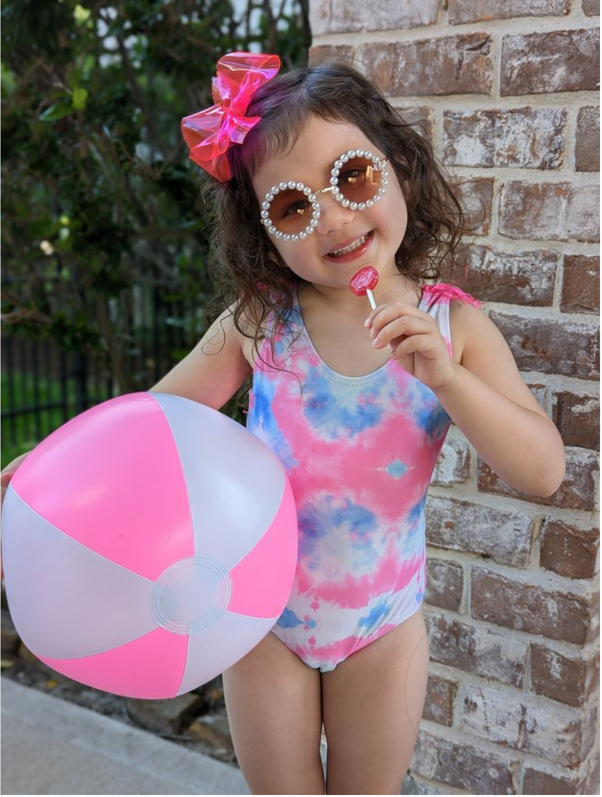 Wee Ones - Medium WeeSplash Colored Swim Bow