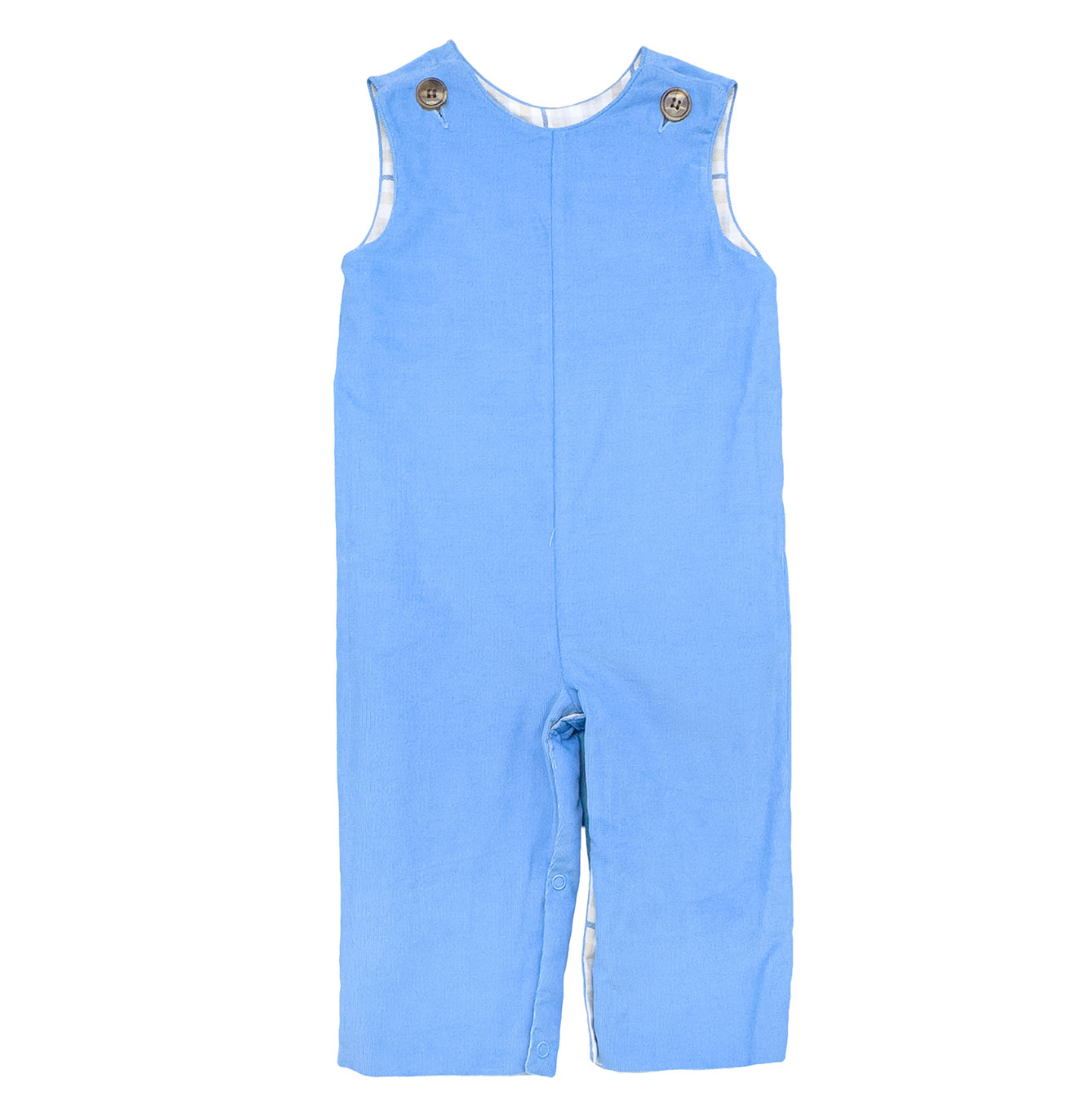 Saltwater Boys Company - Rivers Reversible Longall - Khaki/Blue Plaid