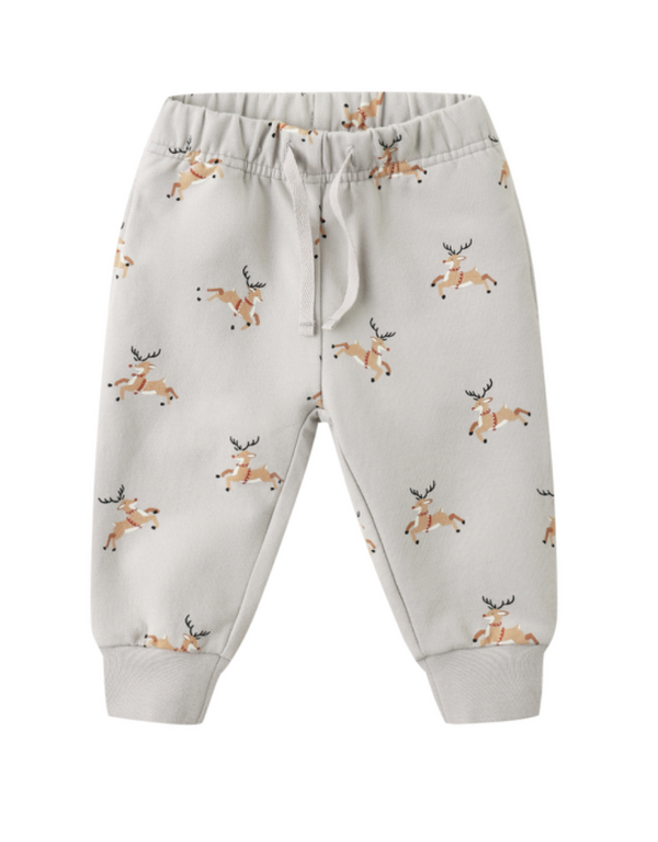 Quincy Mae - Relaxed Sweatpant - Reindeer