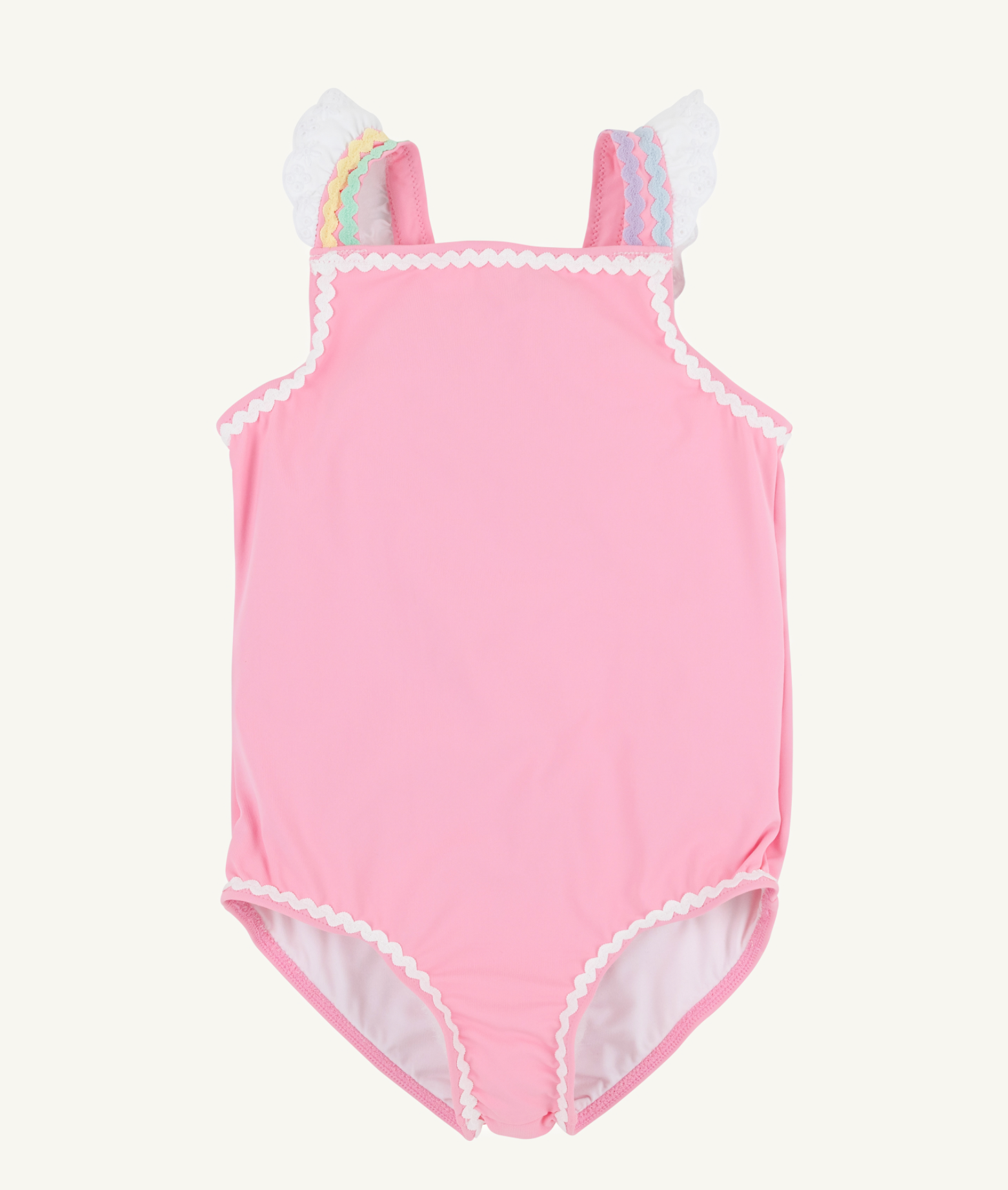 The Beaufort Bonnet Company - Long Bay Bathing Suit - Hamptons Hot Pink/Worth Avenue White/Mulitcolor