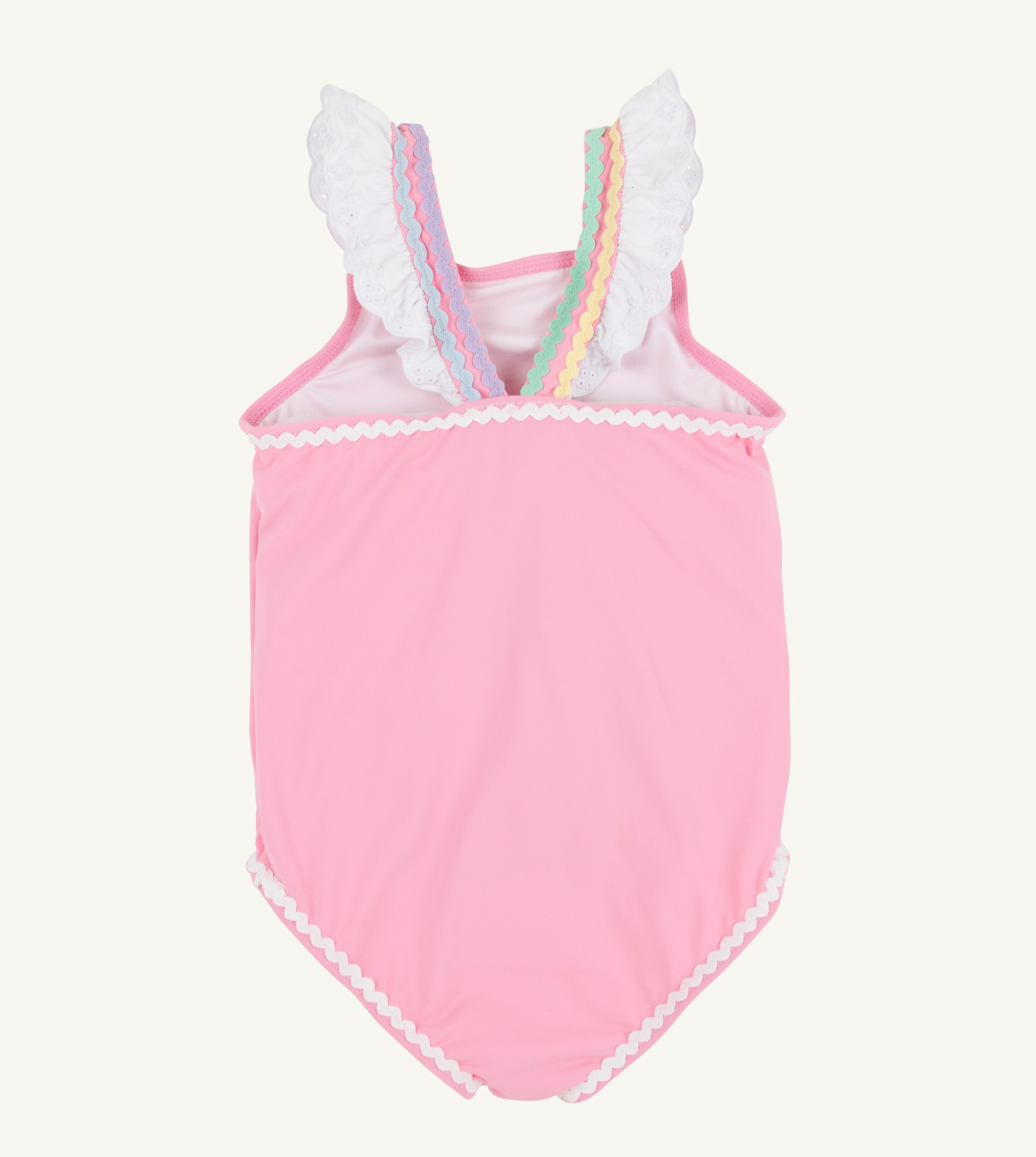 The Beaufort Bonnet Company - Long Bay Bathing Suit - Hamptons Hot Pink/Worth Avenue White/Mulitcolor