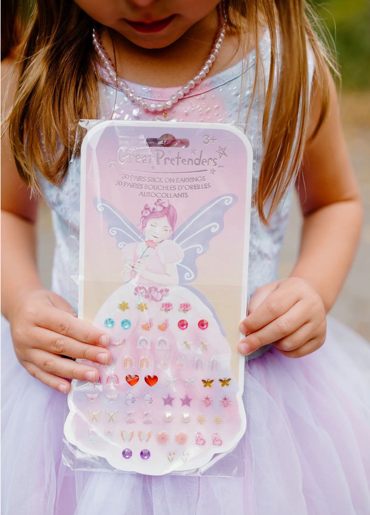 Great Pretenders -  Butterfly Fairy Stick On Earrings