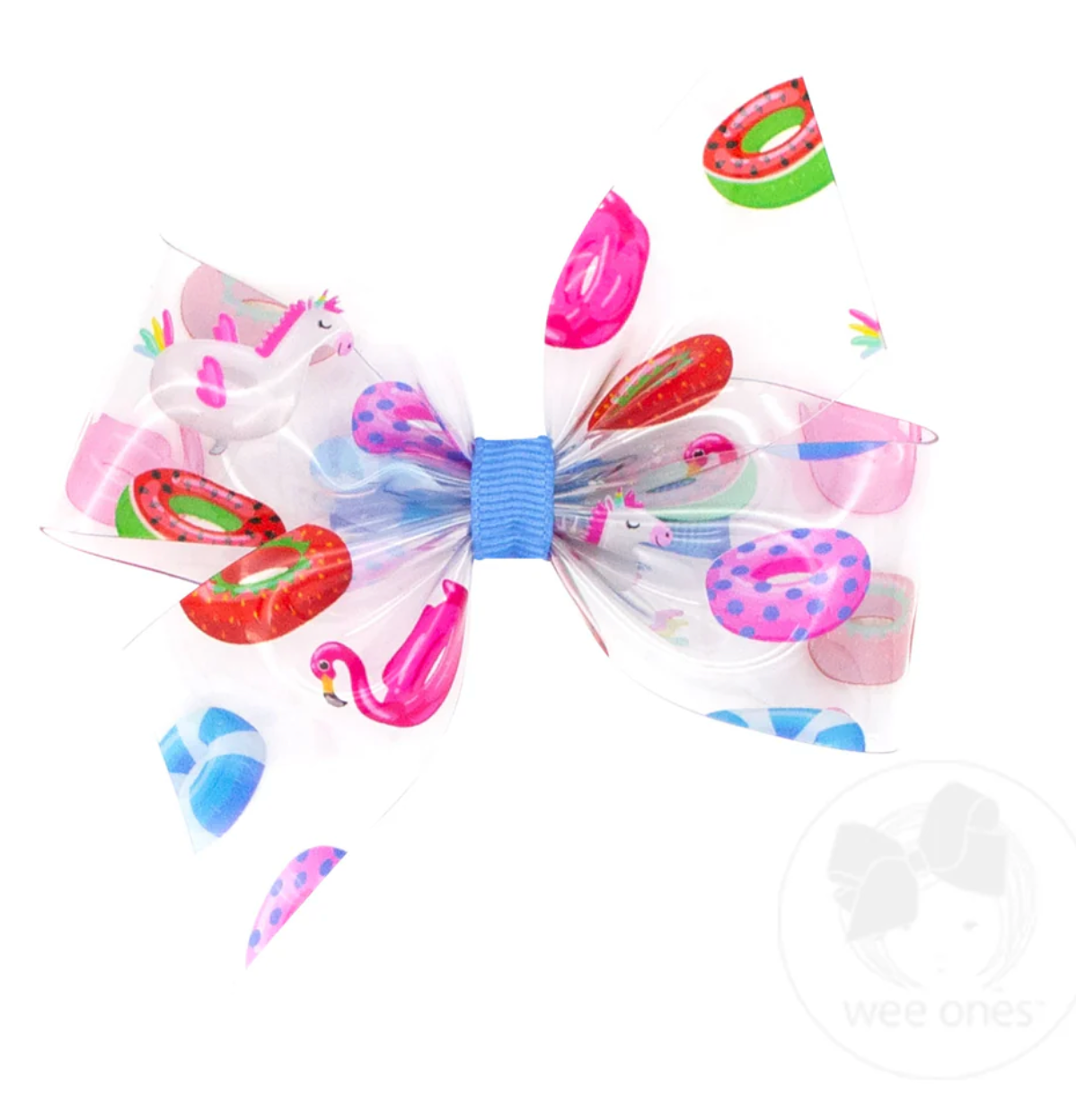 Wee Ones - Medium WeeSplash Printed Bow