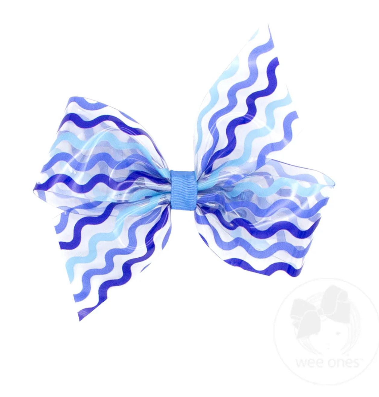 Wee Ones - Medium WeeSplash Printed Bow