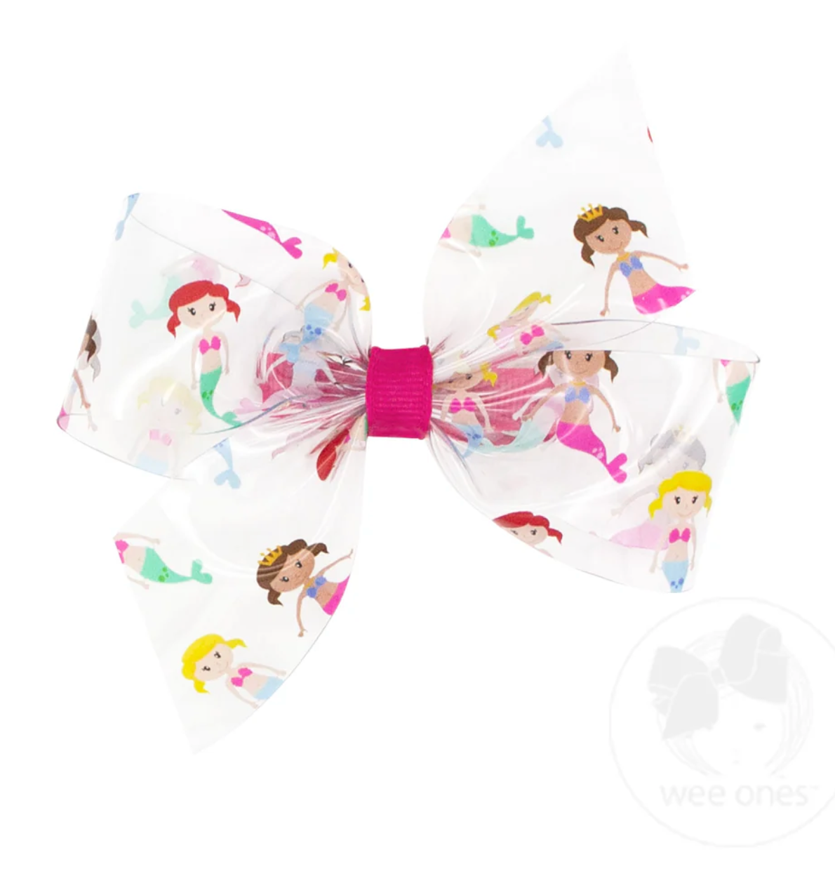 Wee Ones - Medium WeeSplash Printed Bow