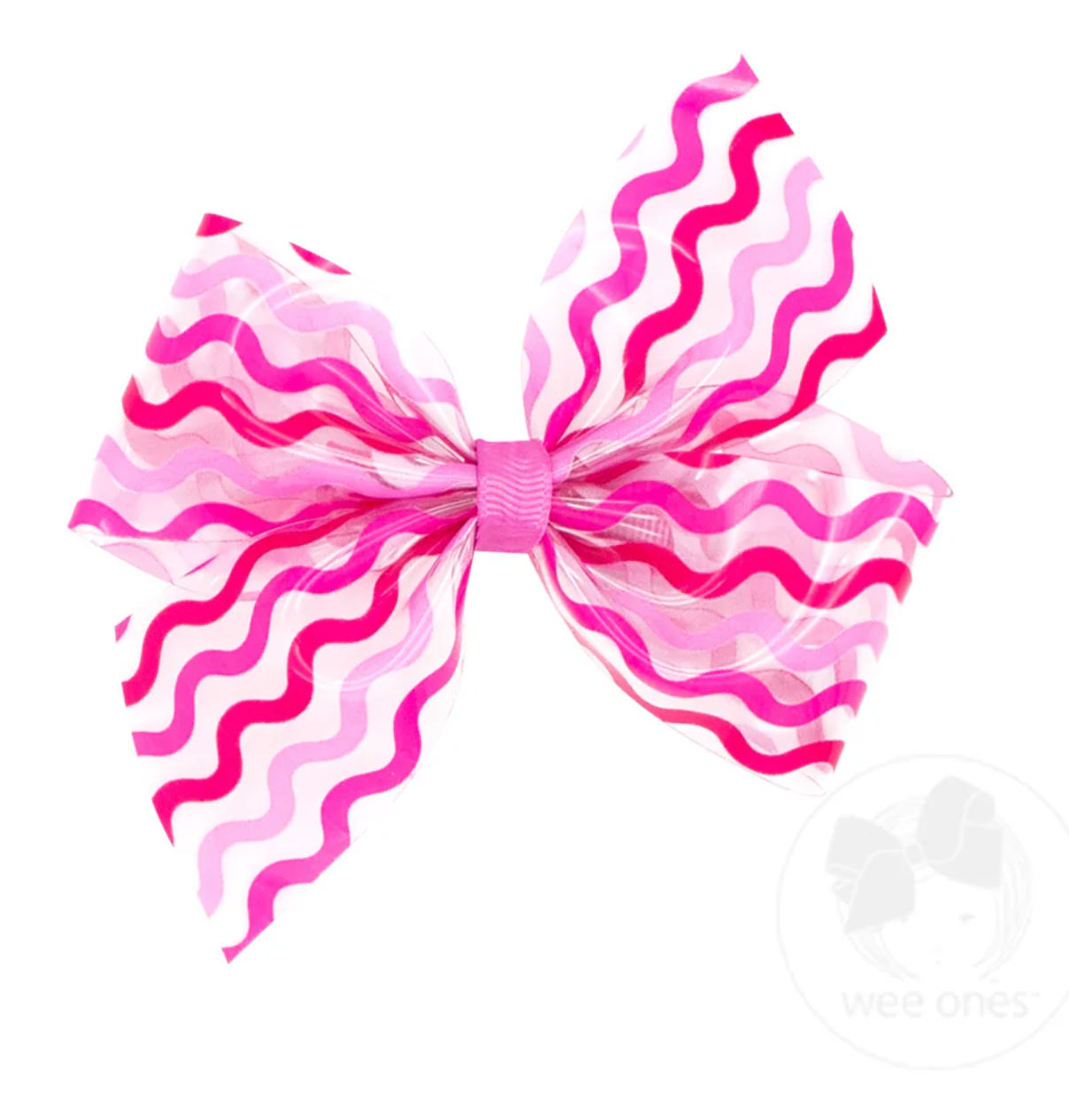 Wee Ones - Medium WeeSplash Printed Bow