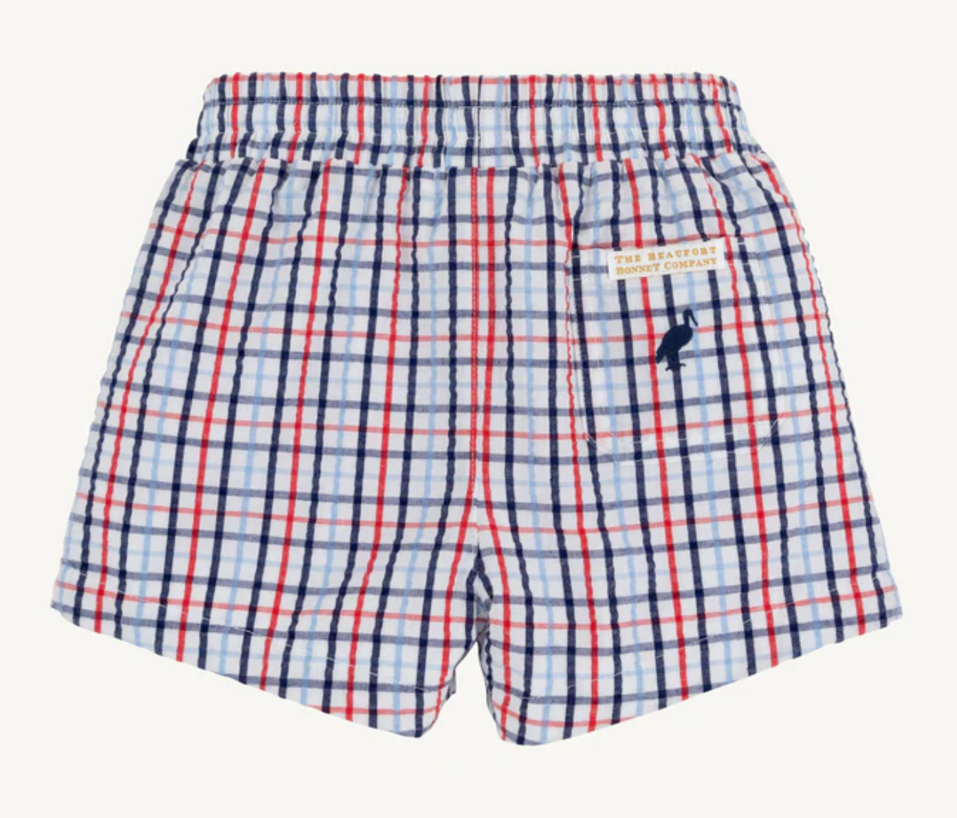 The Beaufort Bonnet Company - Sheffield Shorts - Pierce Mill Plaid Seersucker