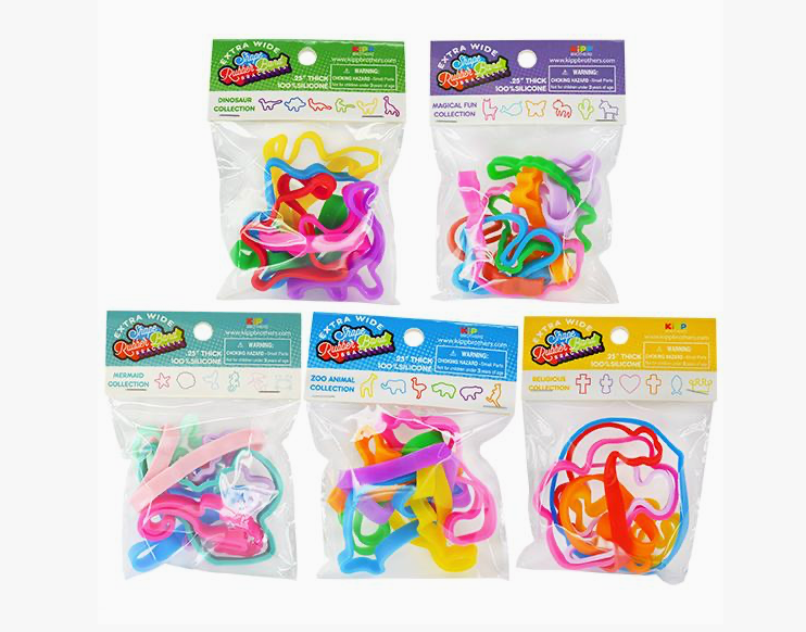 Silicone Shaped Bracelet Pack - Assorted
