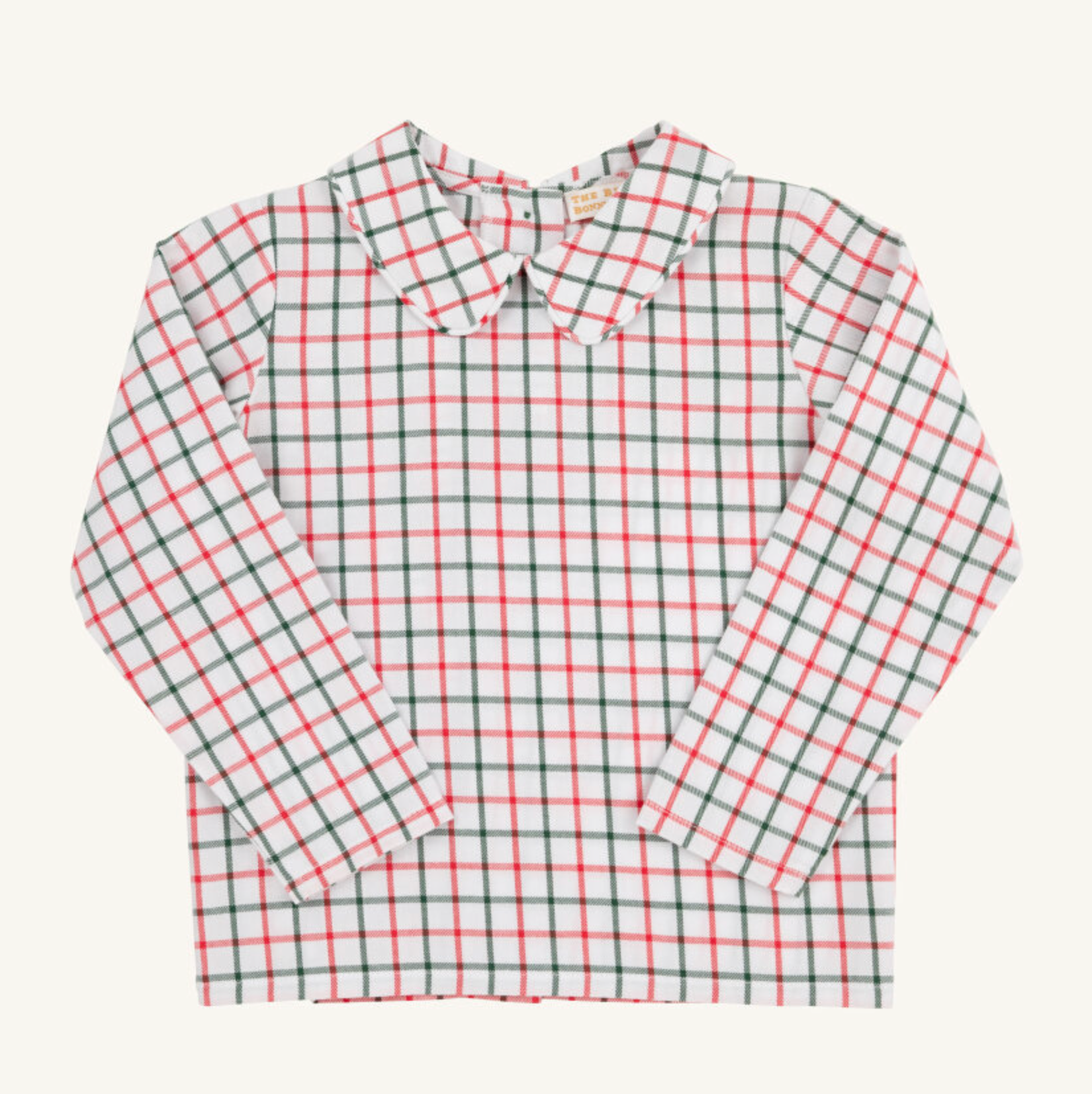 The Beaufort Bonnet Company - Peter Pan Collar Shirt - Old Town Tattersall